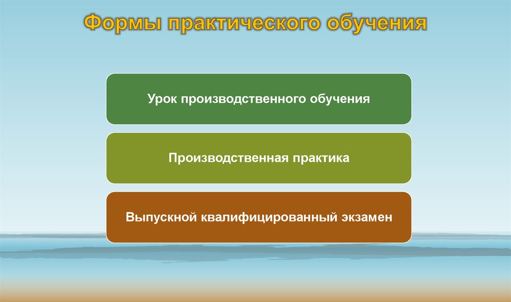 Система практического образования