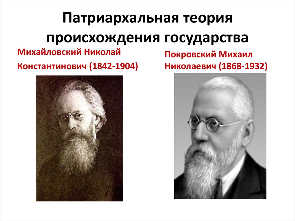 Патриархальная теория. Михайловский Николай Константинович патриархальная теория. Патриархическая теория происхождения государства. Патриархальная теория происхождения государства. Патриархальная теория происхождения.