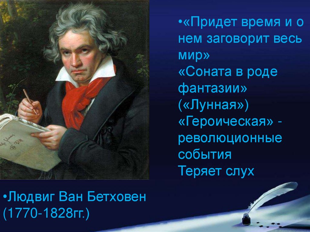 Людвиг Ван Бетховен (1770-1828гг.)