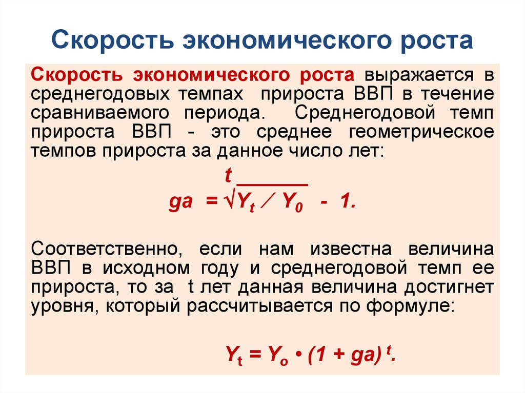 Теория экономического роста