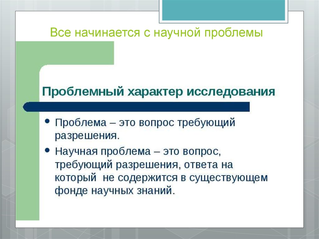 Проблемы научных публикаций. Понятие научной проблемы. Проблемы научного характера. Значение проблемы в научном исследовании. Вопрос - научная проблема.