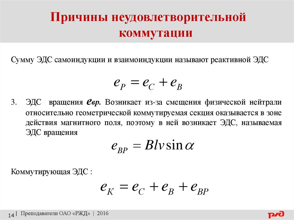 Классы коммутации электрических машин