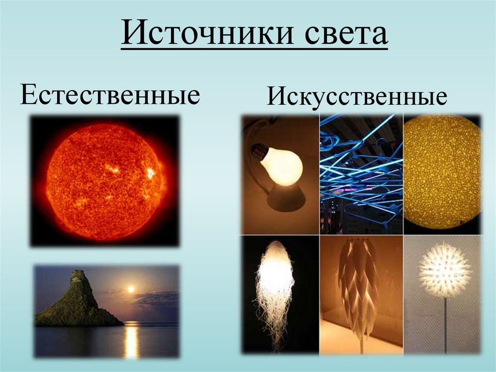 Перечислите естественные источники света. Естественные и искусственные источники света. Искусственные источники света. Натуральные и искусственные источники света. Искусственые источник света.