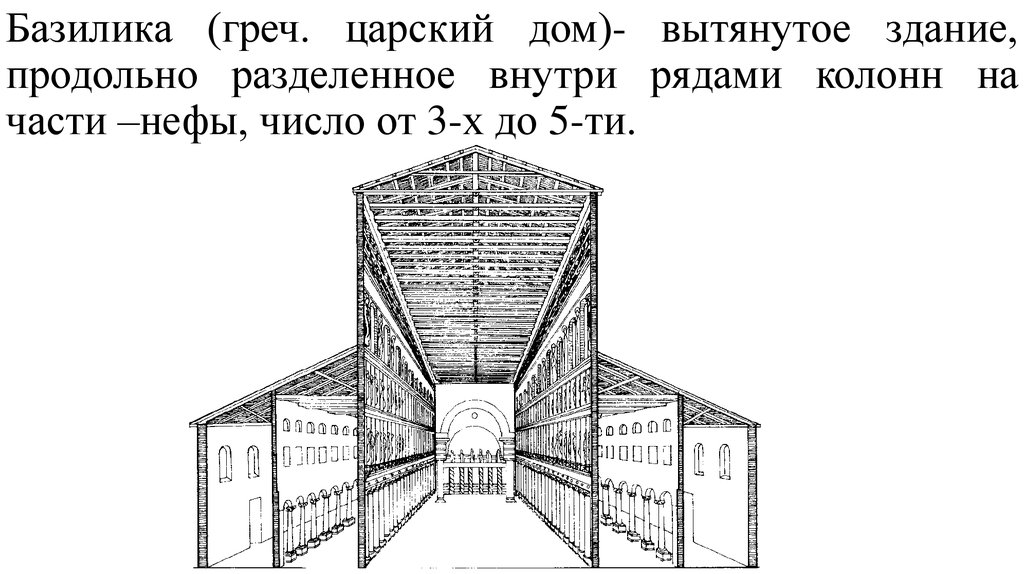 Тип здания прямоугольный в плане состоящий из нечетного количества 3 или 5