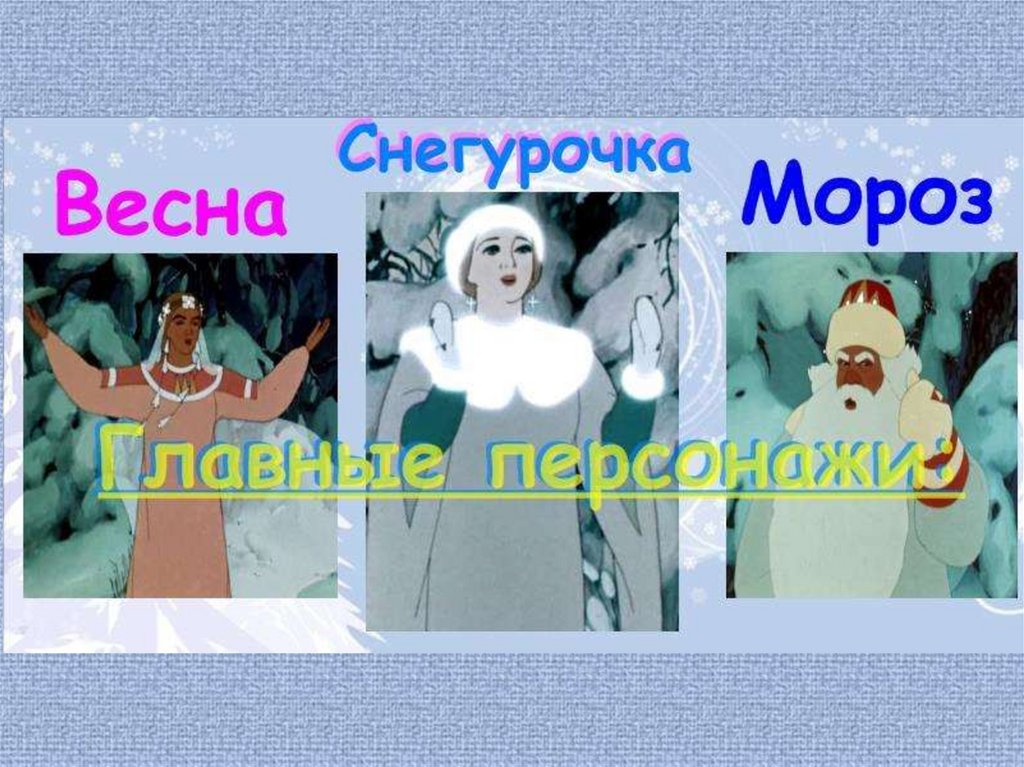 Презентация весенняя сказка снегурочка