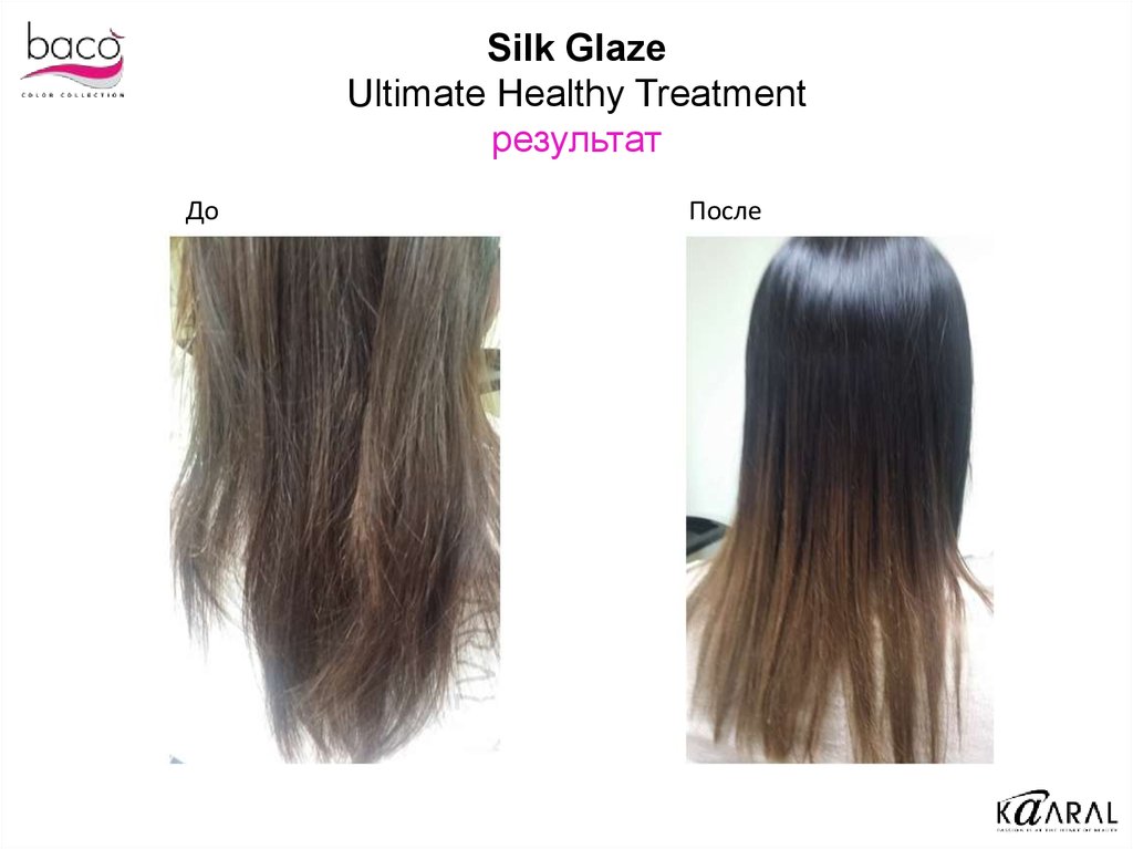Silk Glaze Ultimate Healthy Treatment результат