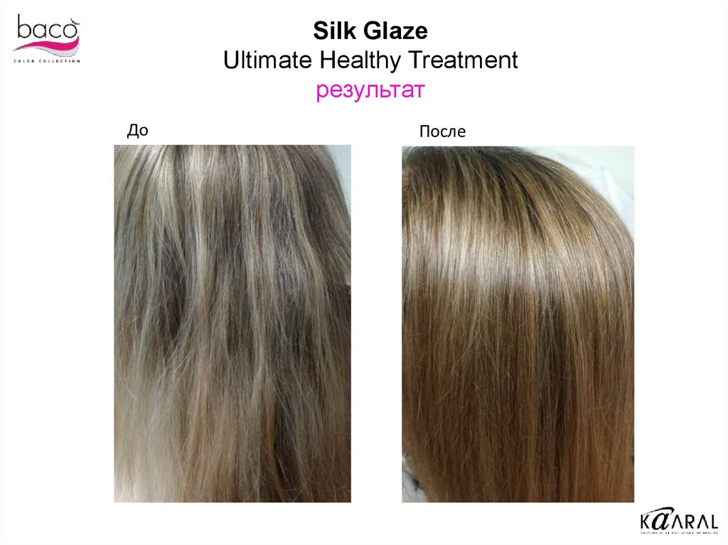 Silk Glaze Ultimate Healthy Treatment результат
