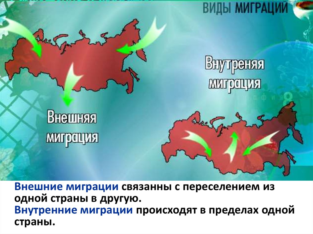 Группа по характеру сезонных переселений. Внешняя миграция в России. Внутренняя миграция. Внутренняя миграция населения. Внешняя и внутренняя миграция.
