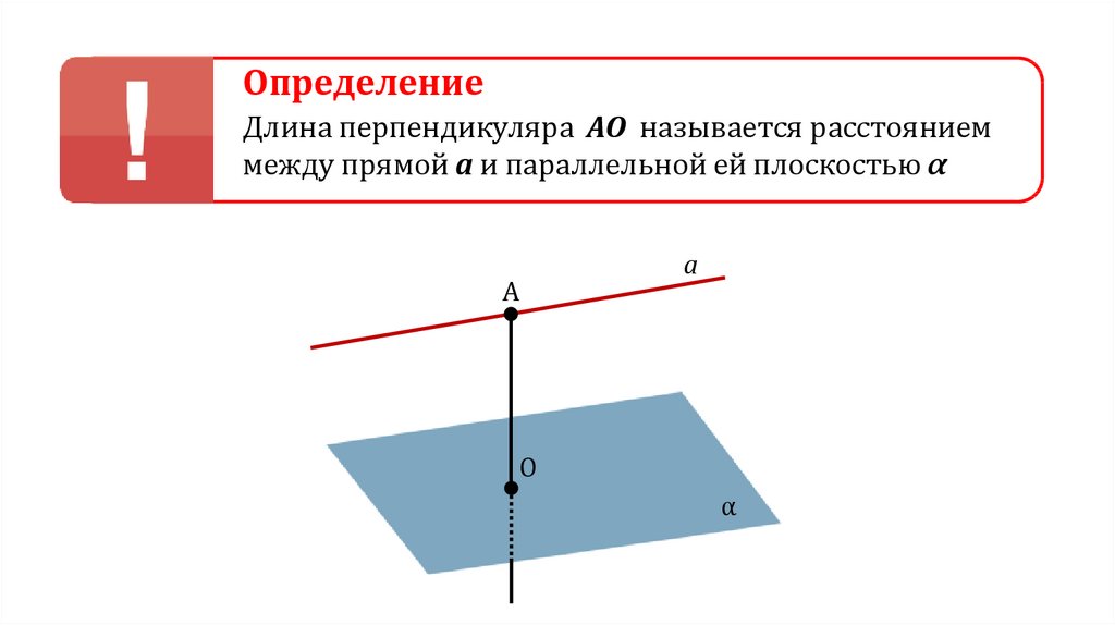 Что называется расстоянием между параллельными прямыми. Расстояние между прямой и плоскостью. Расстояние между прямой и параллельной ей плоскостью. Расстряние между прямой и пло. Расстояние между прямой и плоск.