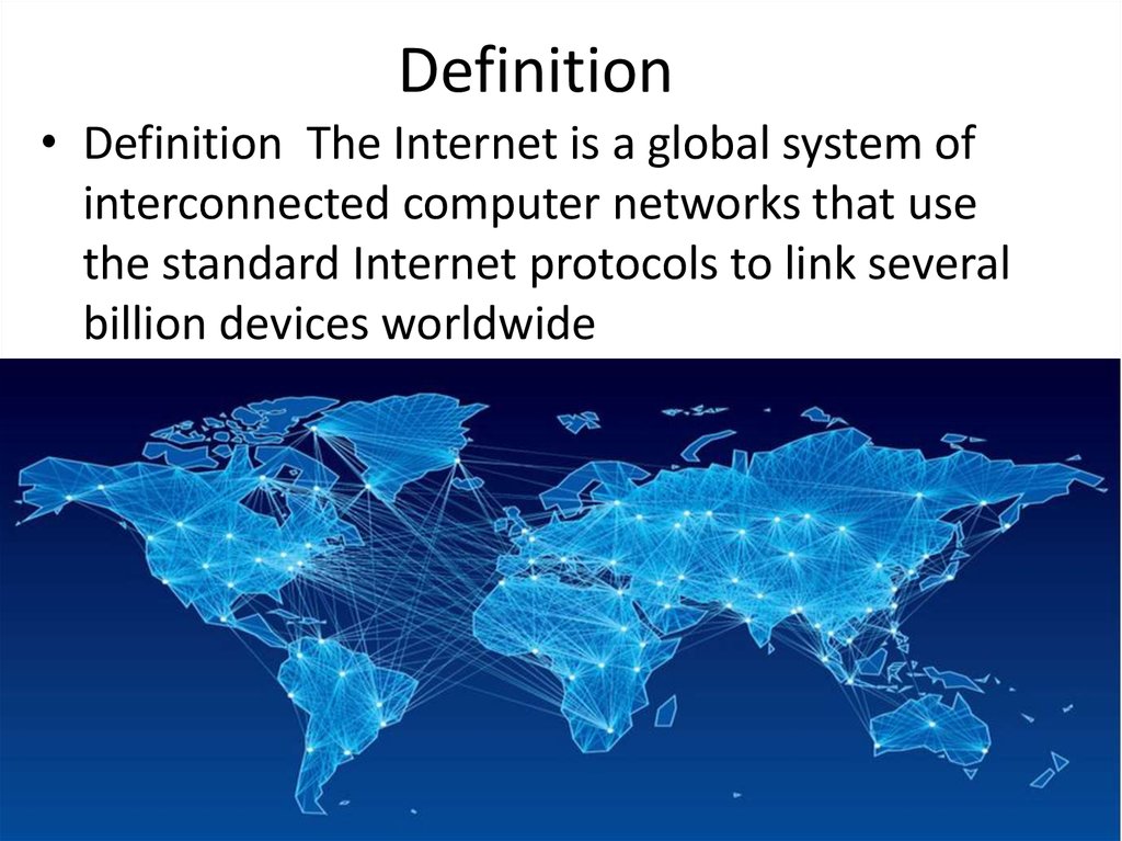 internet presentation definition