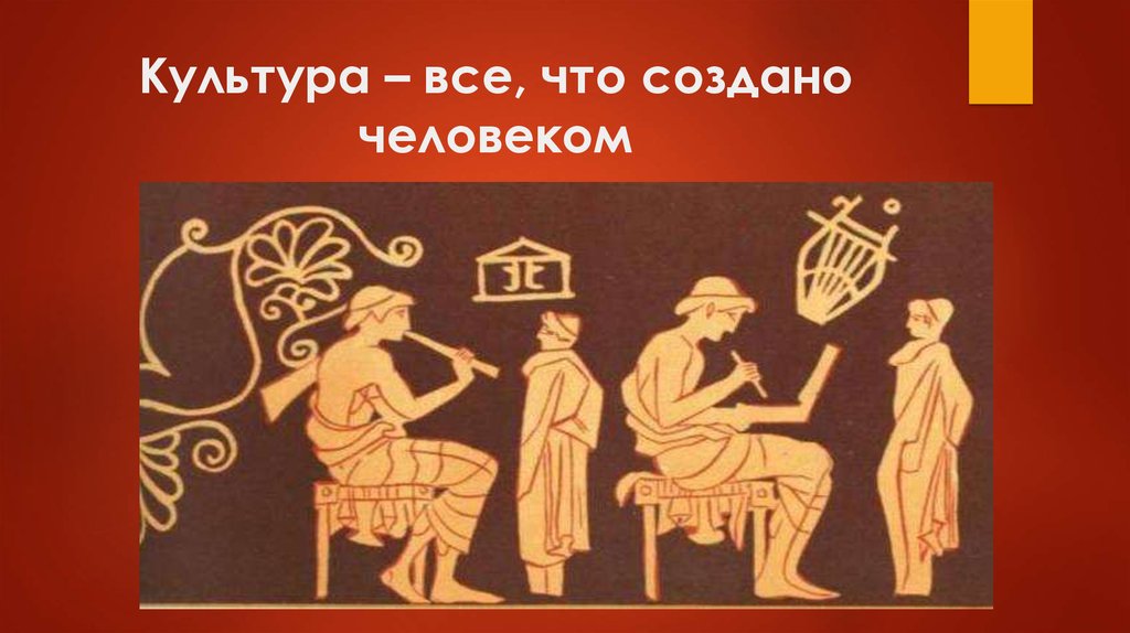 Культура – все, что создано человеком