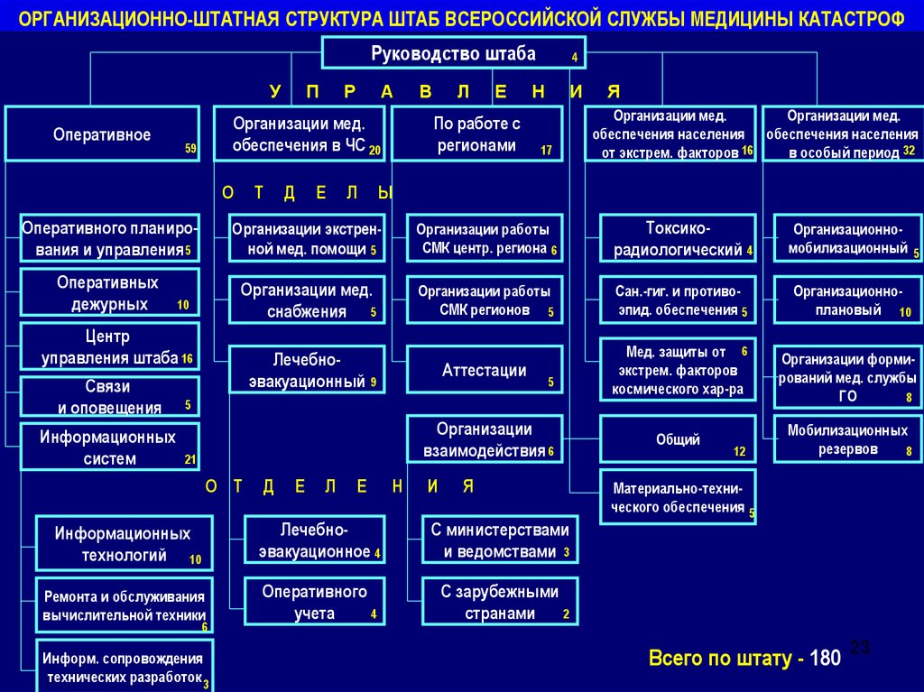 Организационно штатная структура образец