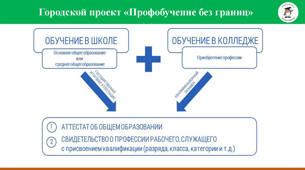 Цели проекта профессиональное обучение без границ