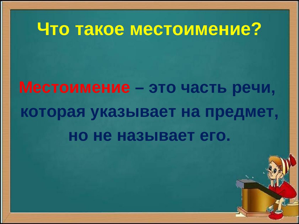 Презентация по русскому языку местоимения 7 класс