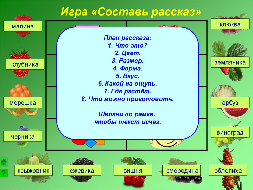 Составляющие игры