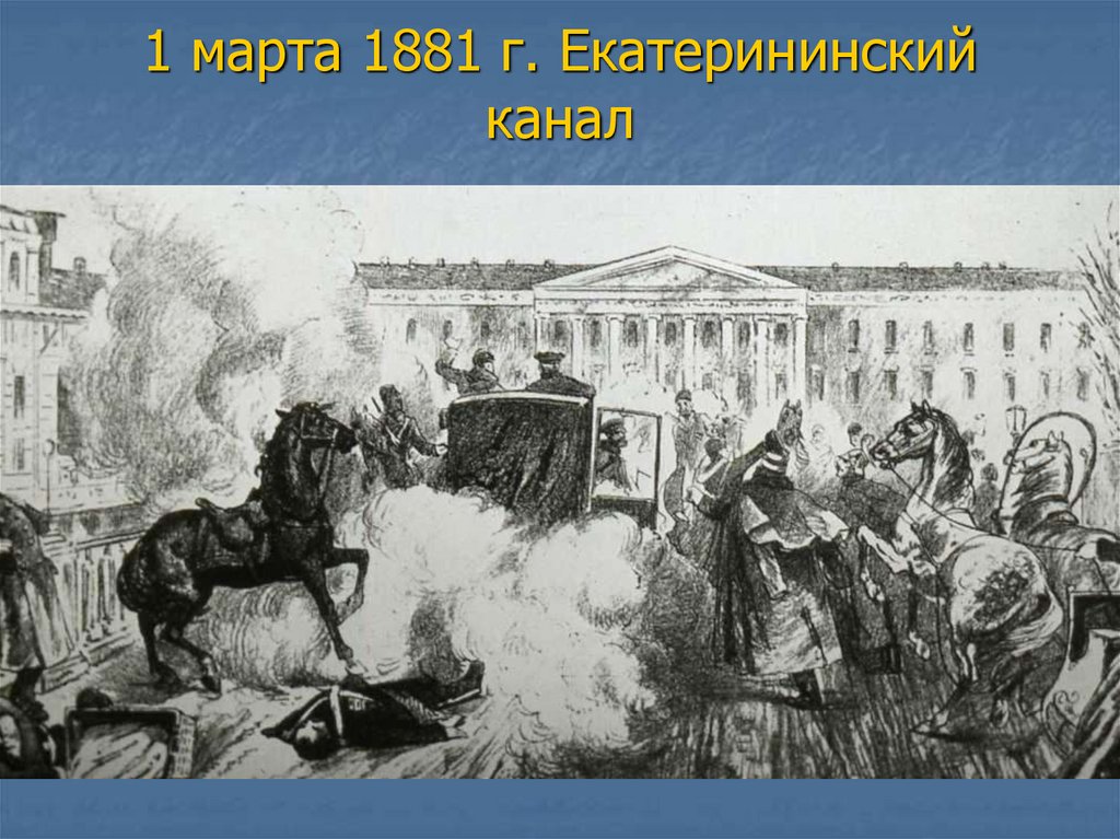 Убийство александра 2 презентация