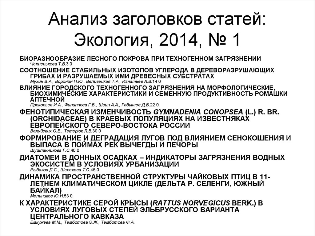 Анализ научной статьи. Научные статьи по экологии. Экологические статьи. Анализ статей и статьей. Что такое анализ заголовка.