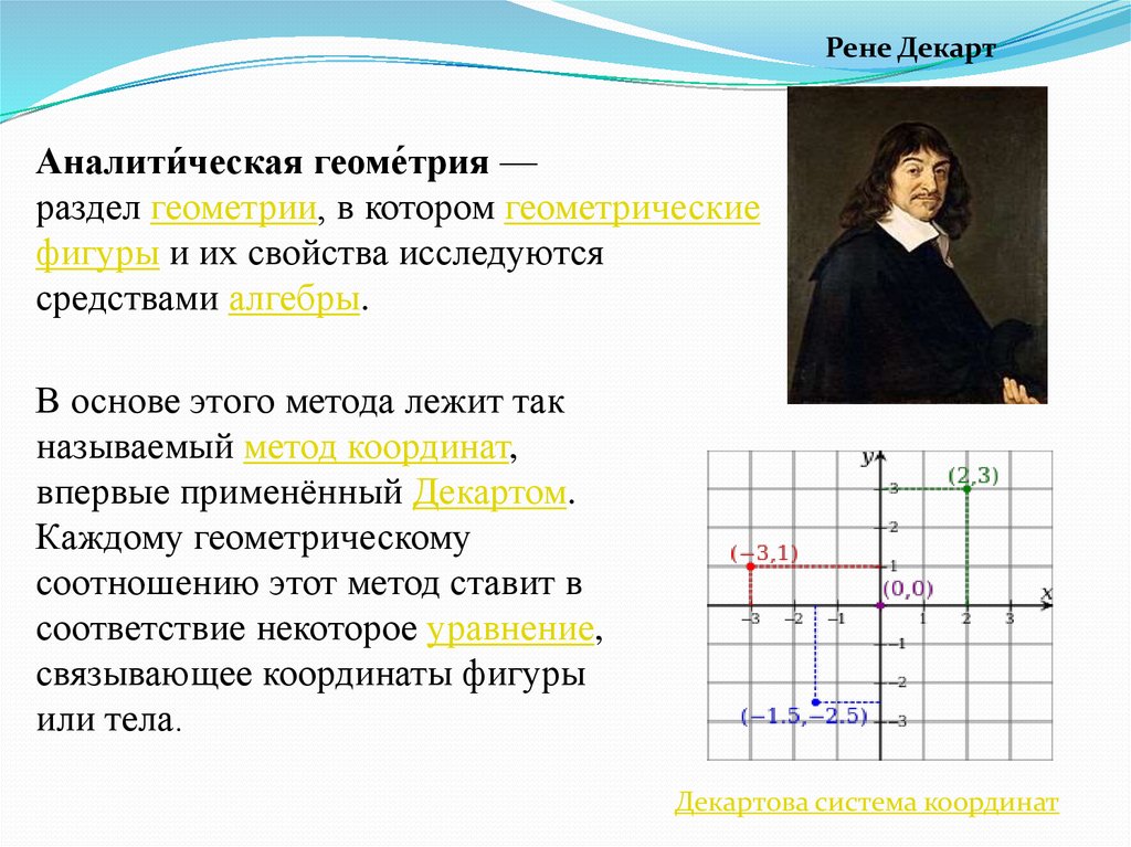 Декарт разработал метод. Рене Декарт геометрия открытия. Рене Декарт геометрия книга. Рене Декарт система координат Легенда. Основные работы Декарта.