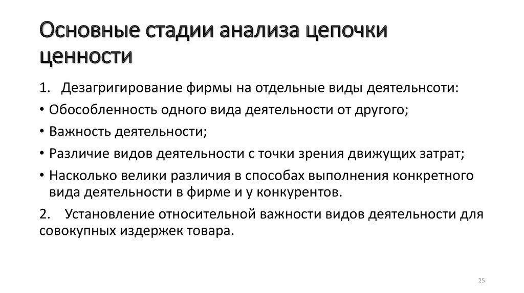 Лидерство в снижении издержек. Стадии анализа по. Лидерство по издержкам. Анализ видов деятельности в ценностной цепочке. 39. Анализ Цепочки ценности..