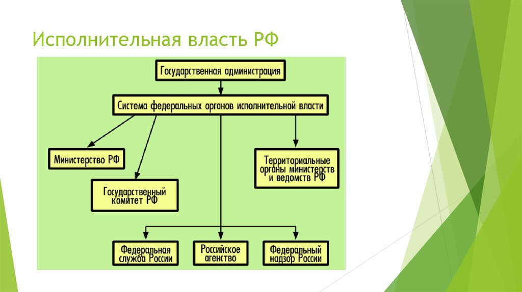 План по теме высший орган исполнительной власти в рф