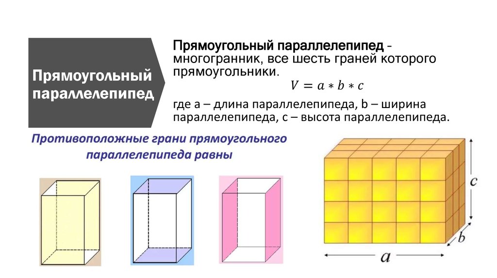 Сумма измерений параллелепипеда. Противоположные грани прямоугольного параллелепипеда. Задняя грань прямоугольного параллелепипеда. Гранями прямоугольного параллелепипеда являются. Грани прямоугольника параллелепипеда.