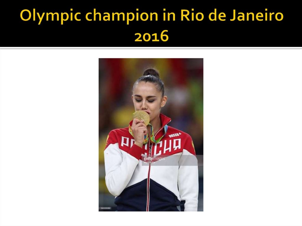 Olympic champion in Rio de Janeiro 2016