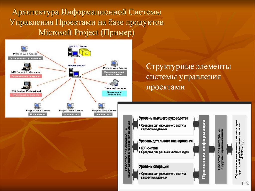 Архитектура Информационной Системы Управления Проектами на базе продуктов Microsoft Project (Пример)