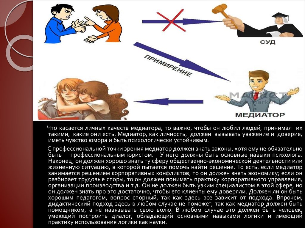 Навязывать точку зрения. Медиатор социальных конфликтов. Личные качества медиатора. Медиатор презентация. Медиатор в конфликтологии это.