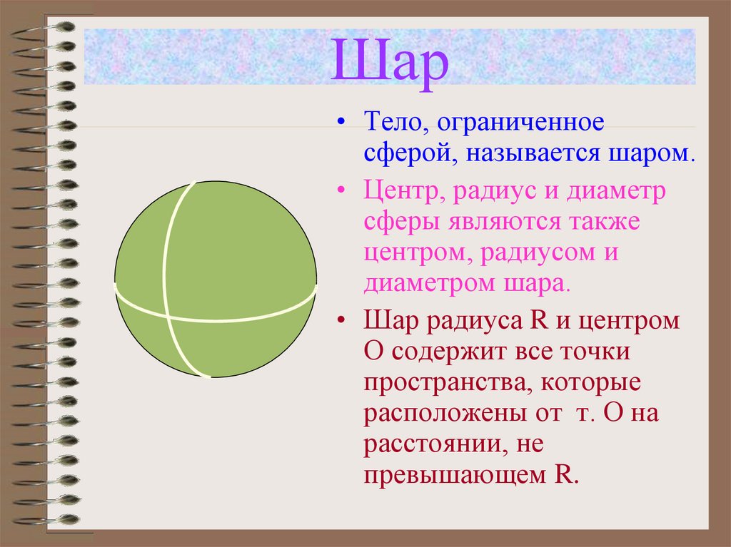 Шар 5 класс математика. Сфера и шар. Сфера с радиусом и диаметром. Тема шар сфера. Радиус и диаметр шара.
