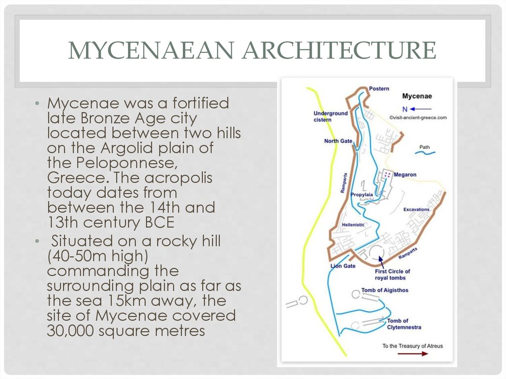 Mycenaean archiTecture