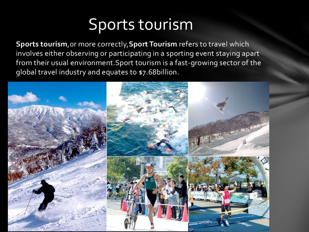 Sport Tourism Online Presentation