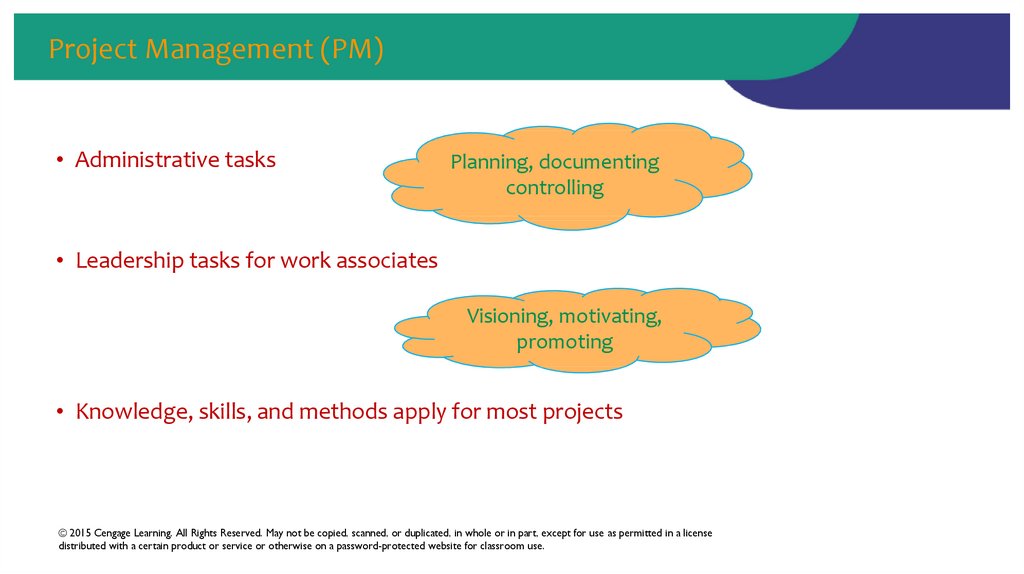 Project Management (PM)