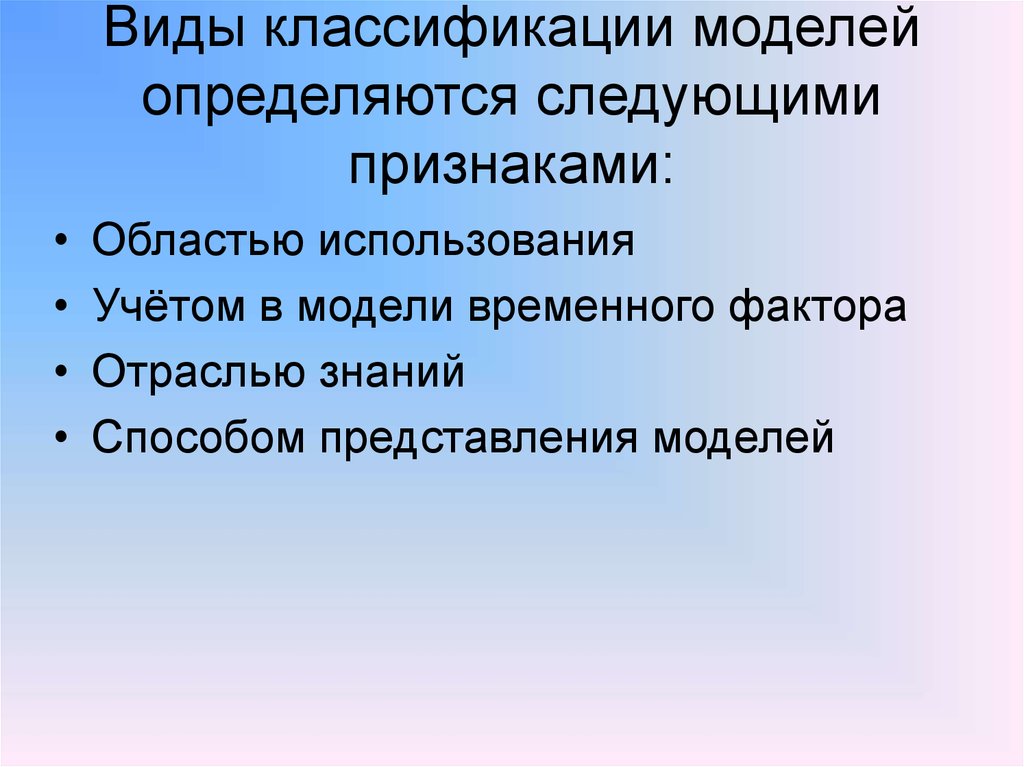 Модели классификации выборов