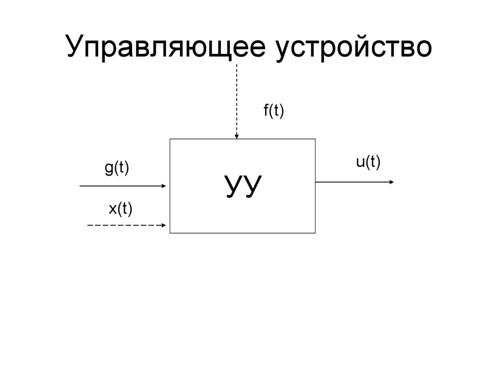 Управляющее устройство