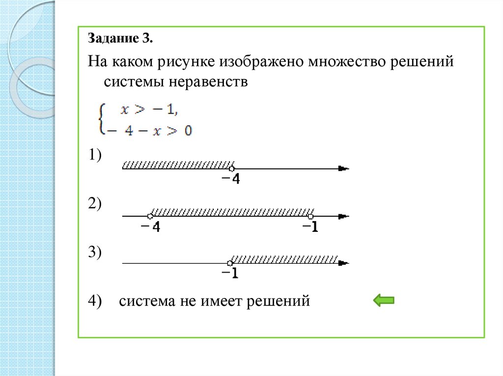 На каком рисунке изображено множество решений неравенства 5x x2 0