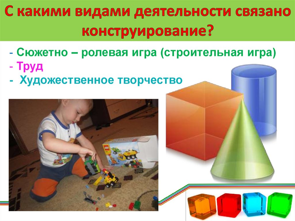 Виды творческого конструирования. Конструирование. Виды конструирования в детском саду. Этапы конструирования в ДОУ. Технический материал для конструирования.