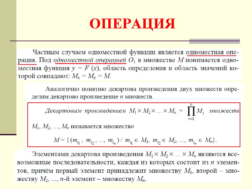 Обратное отображение функции