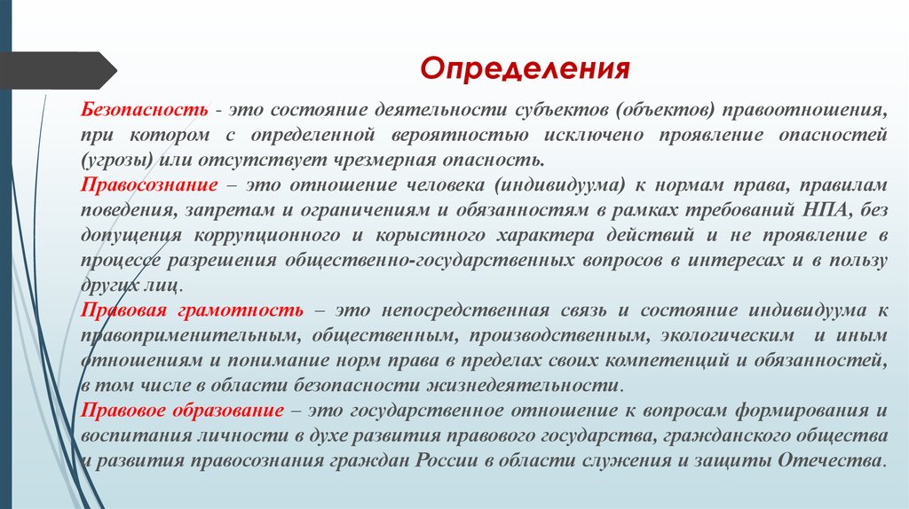 Определяется безопасности. Безопасность это определение. Состояние деятельности. Государственная безопасность определение. Определенная вероятность исключения проявления опасностей.