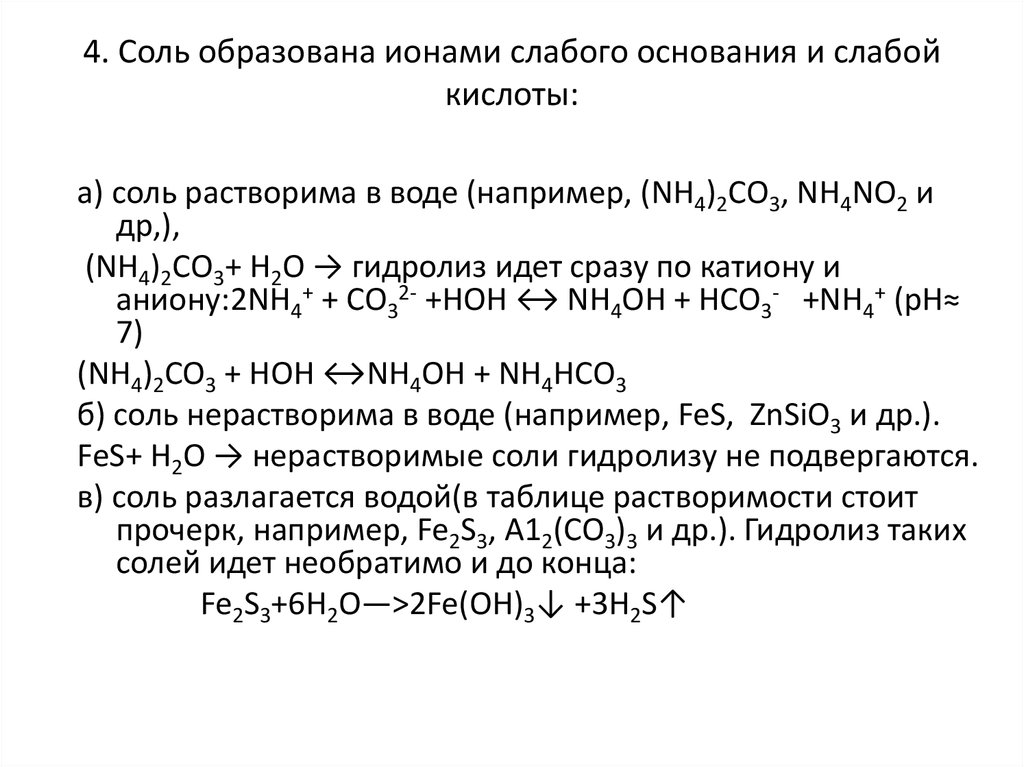 Соли образованные слабыми кислотами. Ион образует соль. Слабый Ион. Иона образующая соль +. Как определить слабый Ион.