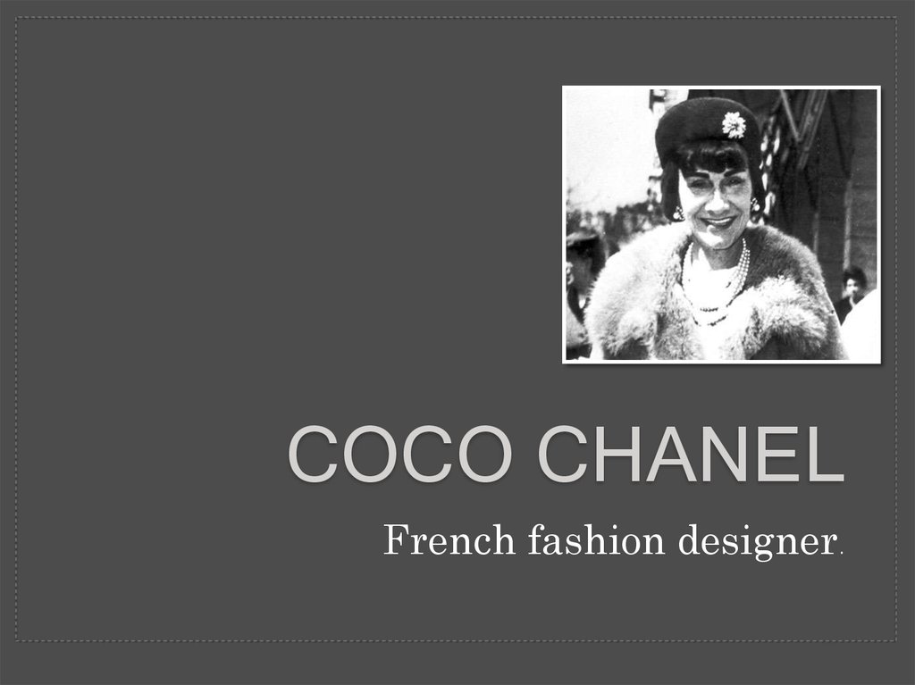 Gabrielle Coco Chanel French fashion designer 1935 coloured photo by  HoyningenHuene George 19001968