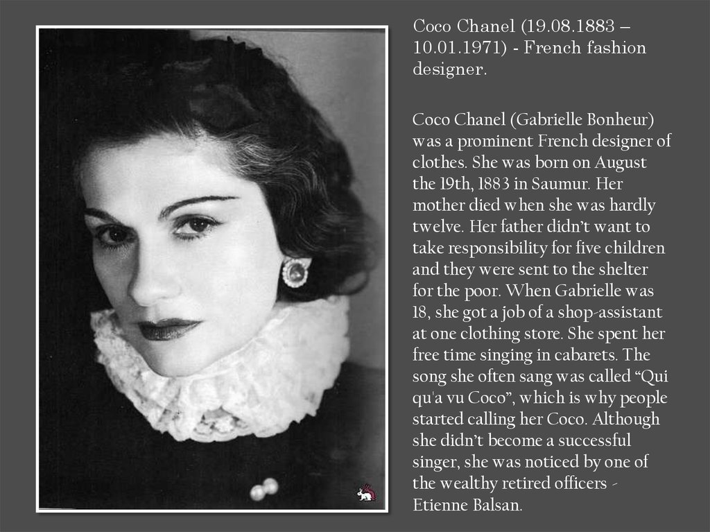 gabrielle coco chanel biography for Sale,Up To OFF 69%