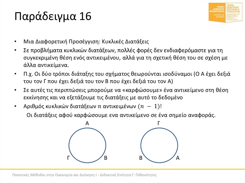Παράδειγμα 16