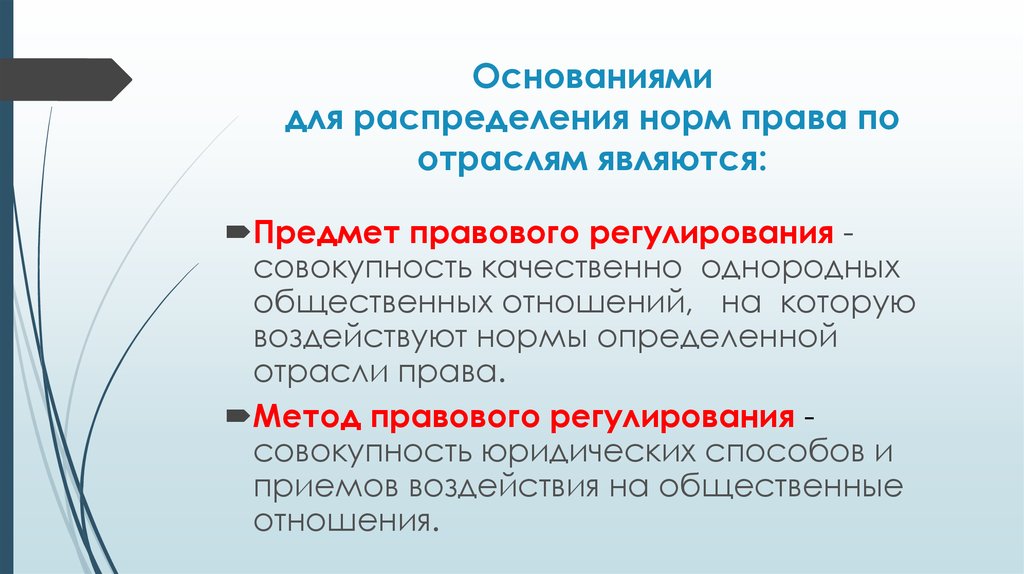 Основными отраслями называются