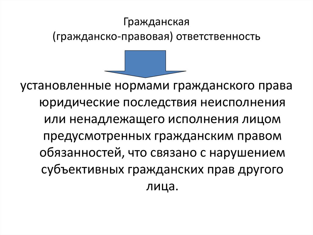 Гражданско правовая ответственность лица. Гражданско-правовая ответственность за коррупцию. Гражданская правовая ответственность презентация. Нарушение субъективных гражданских прав.