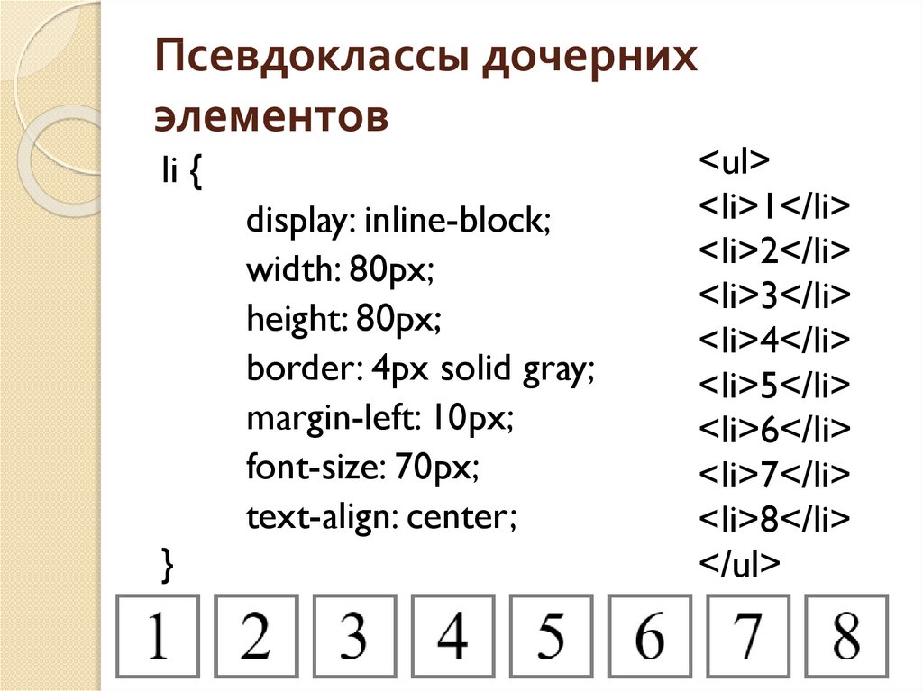 Добавить дочерний элемент