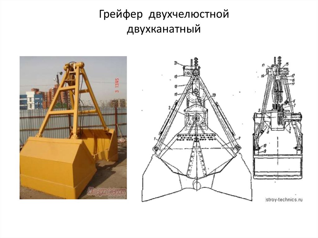 Кинематическая схема грейфера