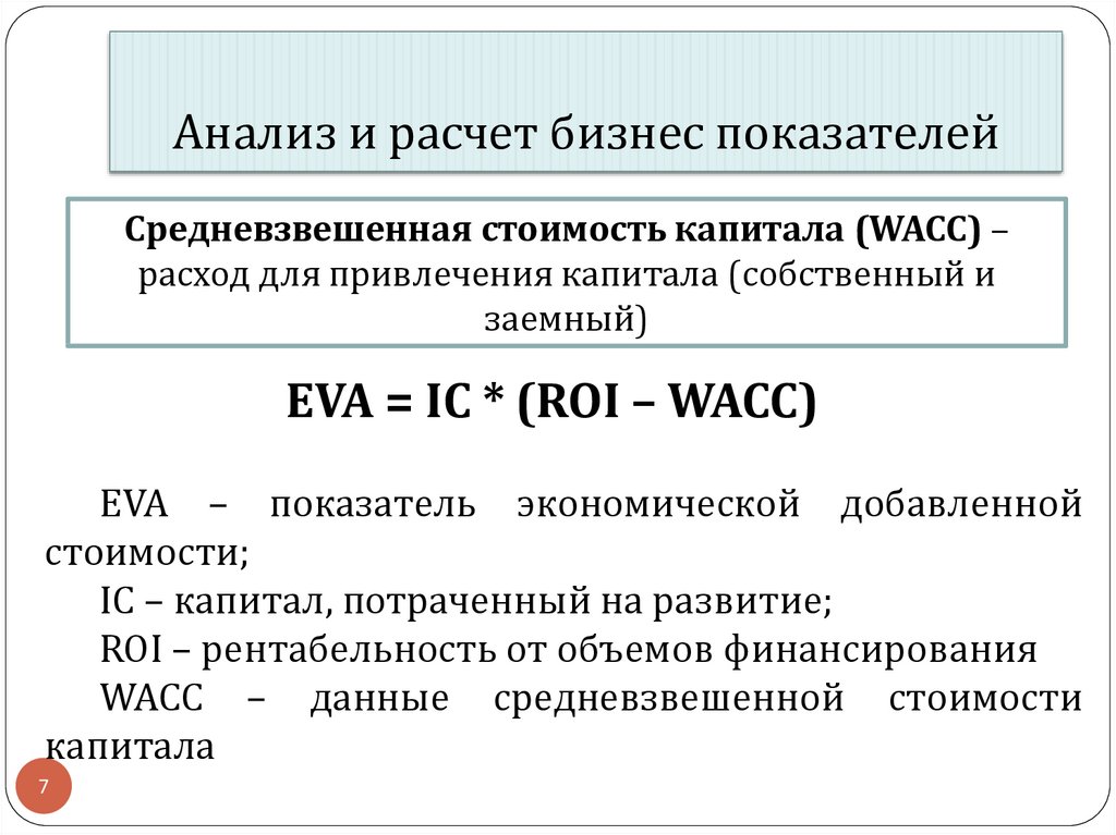 Расчетный бизнесу