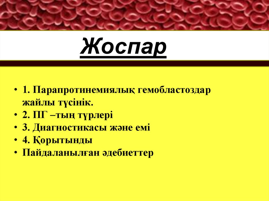 Жоспар