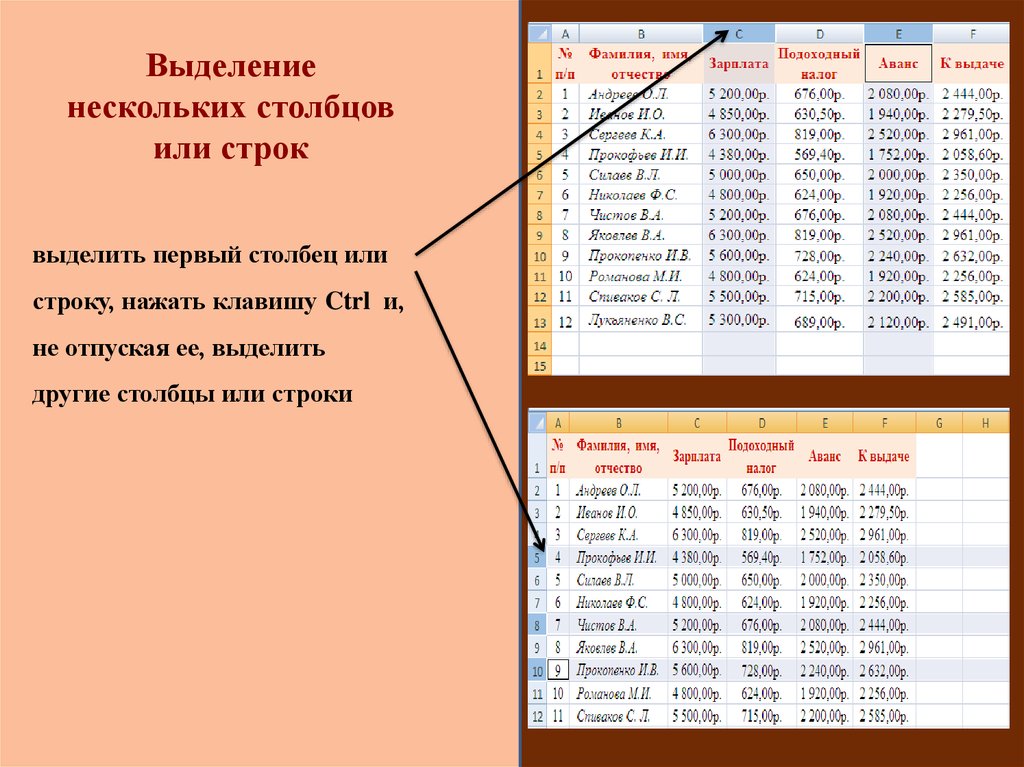 Таблица для презентации онлайн