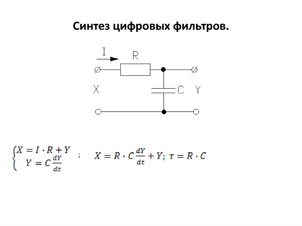 Метод электронных схем. Синтез цифровых фильтров. Особенности синтеза цифровых фильтров. Синтез цифровых фильтров программа. Понятие цифрового фильтра.